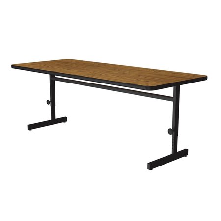 CORRELL Computer/Training Tables (Melamine) - Adjustable CSA3072M-06